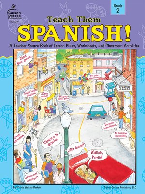 cover image of Teach Them Spanish!, Grade 2